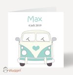 Geboortekaartje bus Geboortekaartje bus