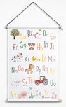 ABC poster boerderijdieren ABC poster boerderijdieren