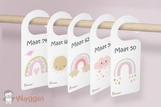 Maatverdelers regenboog roze Maatverdelers regenboog roze