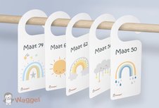 Maatverdelers regenboog blauw Maatverdelers regenboog blauw