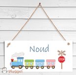 Naambordje trein Naambordje trein