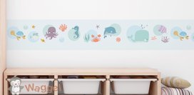 Stickerrand onderwaterwereld Stickerrand onderwaterwereld