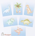 Kaartenset dino's sale Kaartenset dino's sale