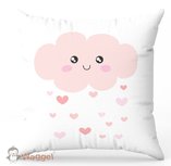 Sierkussen roze wolk Sierkussen roze wolk