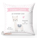 Geboortekussen alpaca Geboortekussen alpaca