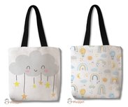 Tas regenboog blauw wolkje Tas regenboog blauw wolkje