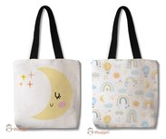 Tas regenboog blauw maan Tas regenboog blauw maan