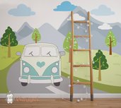 Behang bus Behang bus
