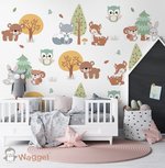 Behang bosdieren Behang bosdieren
