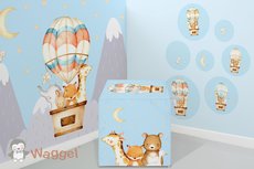 Hocker Droomwereld luchtballon Hocker Droomwereld luchtballon