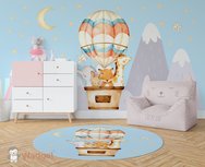 Behang droomwereld luchtballon Behang droomwereld luchtballon