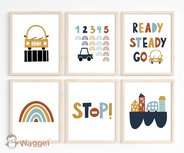 Poster set VroomVroom design2 Poster set VroomVroom design2