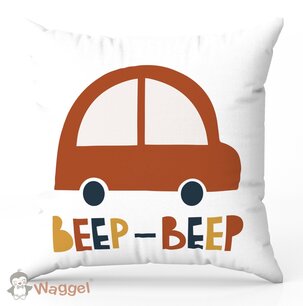 Sierkussen auto beep beep Sierkussen auto beep beep