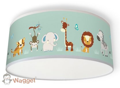 Plafondlamp safari Plafondlamp safari