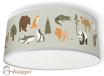 Plafondlamp wereldkaart groen sale Plafondlamp wereldkaart groen sale