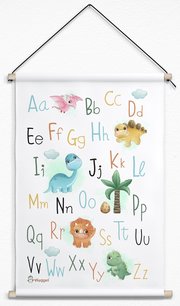 ABC poster dino avontuur ABC poster dino avontuur