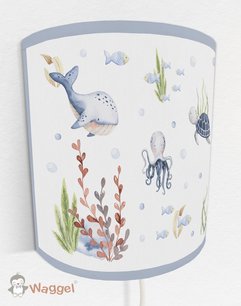 Wandlamp diep in de zee Wandlamp diep in de zee