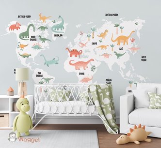 Behang dinowereld Behang dinowereld