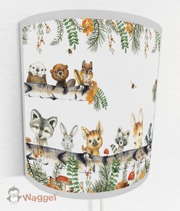 Wandlamp bosvriendjes Wandlamp bosvriendjes