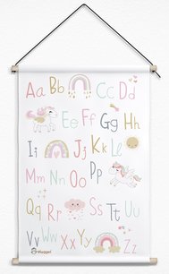 ABC poster regenboog ABC poster regenboog