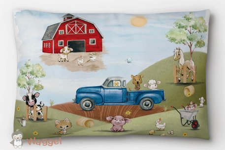 Sierkussen 50x30 cm boerderijdieren Sierkussen 50x30 cm boerderijdieren