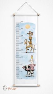 Groeimeter boerderijdieren Groeimeter boerderijdieren