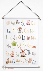 ABC poster Happy Farm ABC poster Happy Farm