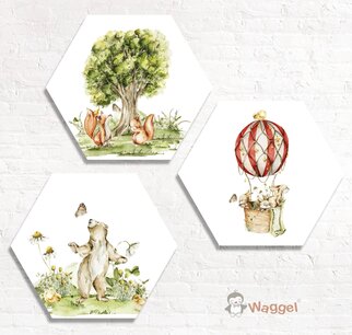 Hexagon set 3 Forest of Dreams Hexagon set 3 Forest of Dreams