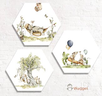 Hexagon set 2 Forest of Dreams Hexagon set 2 Forest of Dreams