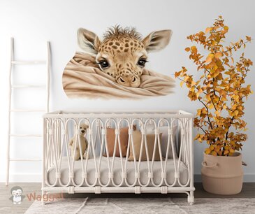 Muursticker Sweet dreams giraf Muursticker Sweet dreams giraf