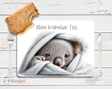 Ontbijtplaatje slaap zacht koala Tess Ontbijtplaatje slaap zacht koala Tess