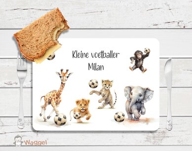 Ontbijtplaatje jungle Milan Ontbijtplaatje jungle Milan