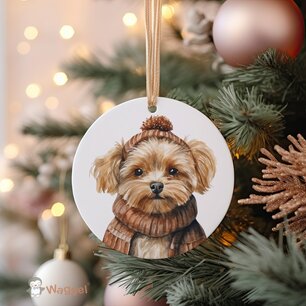 Kerst ornament hondje Kerst ornament hondje