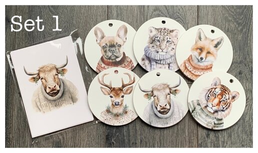 Kerstset dieren set 1 Kerstset dieren set 1