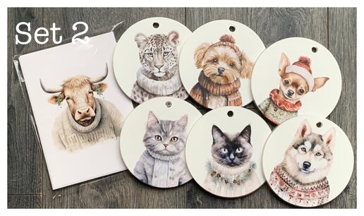 Kerstset dieren set 2 Kerstset dieren set 2