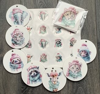 Kerstset jungle (7 ornamenten) Kerstset jungle (7 ornamenten)