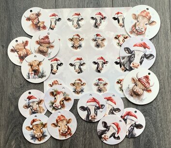 Kerstset koeien Kerstset koeien