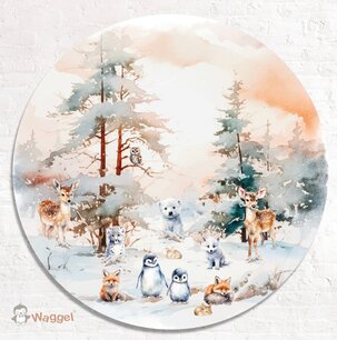 Muurcirkel Magic winter Muurcirkel Magic winter