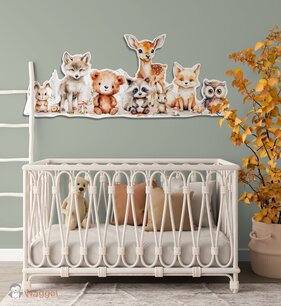 Muurdecoratie Dreamy Woods babies Muurdecoratie Dreamy Woods babies