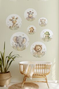 Muurcirkel set Sweethearts jungle Muurcirkel set Sweethearts jungle